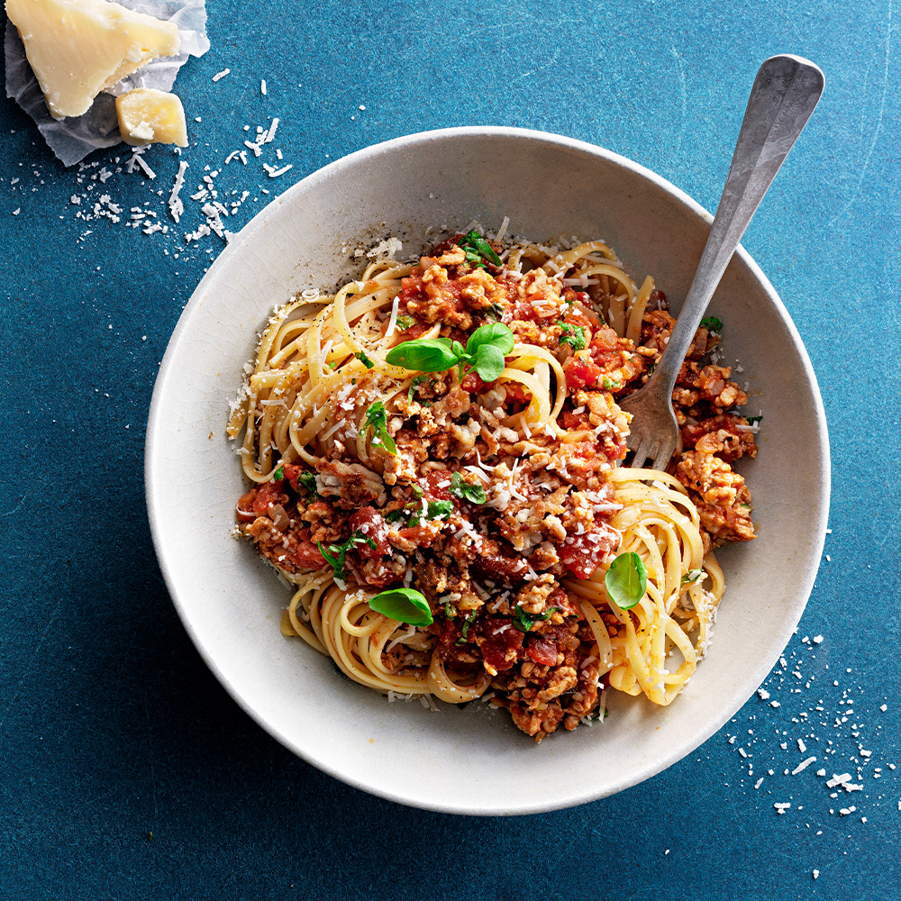 Kyckling-bolognese
