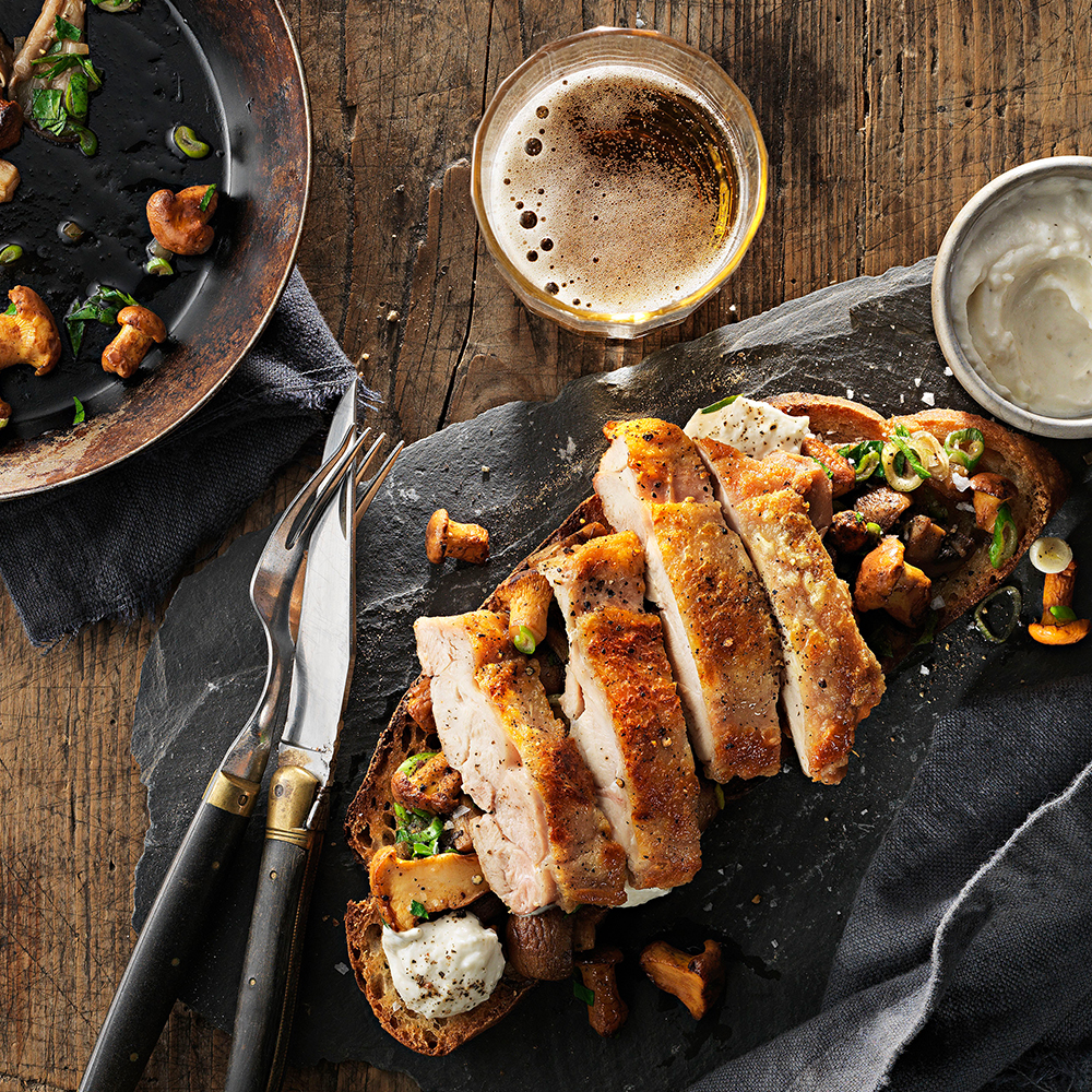 KycklingSteak-på-rostat-levainbröd