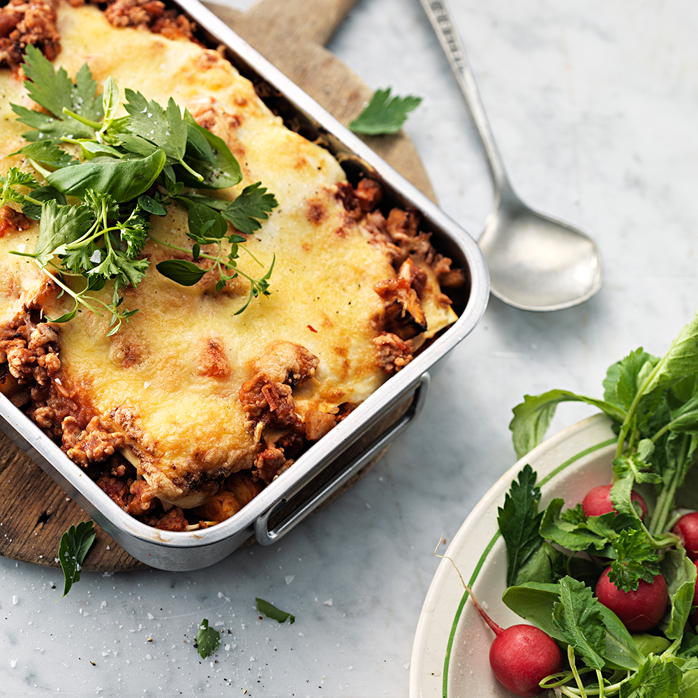 Kycklinglasagne