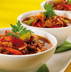 Klassisk kycklinggulasch