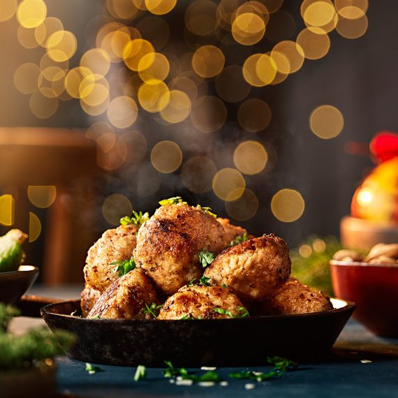 JULKÖTTBULLAR med mandel – Kronfågel