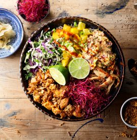 Hoisin BBQ Bowl på salladskyckling