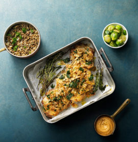 Confiterad Urbenad hel kyckling