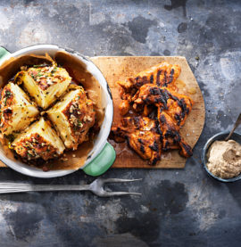 GRILLAD KYCKLINGLÅRFILÉ med ugnsrostad hel blomkål - Kronfågel