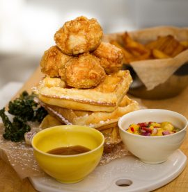 Chicken Nuggets & Waffles