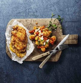 KYCKLINGPICCATA MED SNABB TOMATSÅS, gnocchi och parmesan - Kronfågel