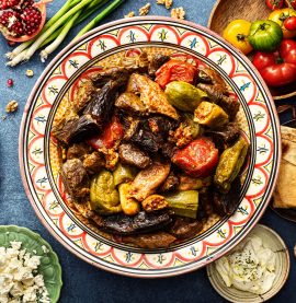 Dolmar med kycklingfärs - Kyckling från Kronfågel