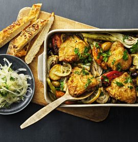 Italiensk citronkyckling i ugn