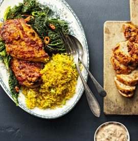 Tandoorikyckling med indiskt ris