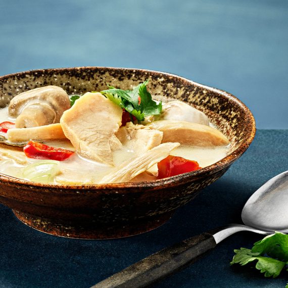 Tom kha gai - kycklingsoppa