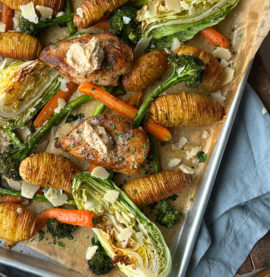 Allt på en plåt med chickypack och grönsaker - Kronfågel